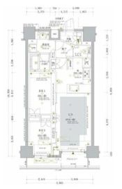オープンレジデンシア横浜 6階 間取り図