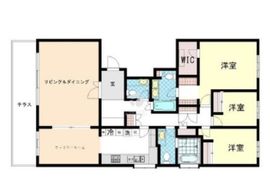オークヒルス 地下1階 間取り図