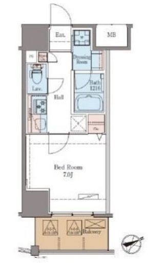 BluRock板橋 402 間取り図
