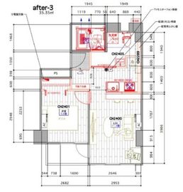 オーキッドレジデンス清澄白河 503 間取り図
