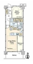 パークシティ高田馬場 1階 間取り図