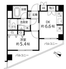 グレイスコート志村三丁目 413 間取り図