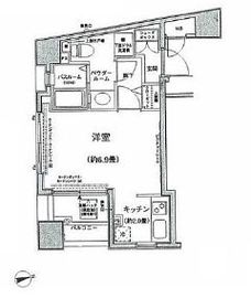 コンフォリア愛宕 901 間取り図