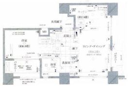 ソルフィエスタ御徒町 6階 間取り図
