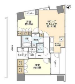 ザ・ステーションタワー東神奈川 10階 間取り図