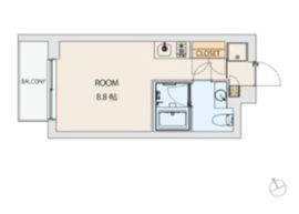 コートモデリア広尾Tokyo 202 間取り図
