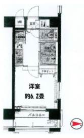 ラグジュアリーアパートメント三田慶大前 4階 間取り図