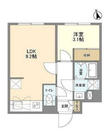 ウェルスクエア新宿戸山 101 間取り図