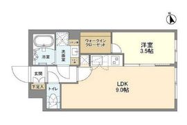ウェルスクエア新宿戸山 203 間取り図