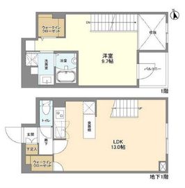 ウェルスクエア新宿戸山 105 間取り図