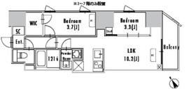GRAN PASEO蔵前Ⅱ (グランパセオ蔵前Ⅱ) 702 間取り図