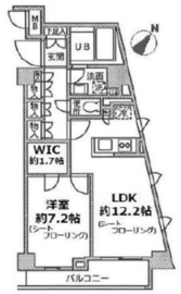 ファインステージ新横浜 3階 間取り図