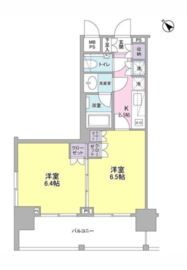 常盤レジデンシア荻窪 314 間取り図