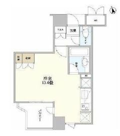 イトーピアアルファシティ池袋 7階 間取り図