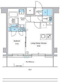 プレディアコート西葛西 506 間取り図