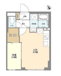 ウェルスクエア馬込Ⅱ 202 間取り図
