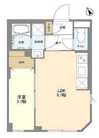 ウェルスクエア馬込Ⅱ 203 間取り図