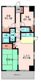 ガーデンシティ金沢文庫 224 間取り図
