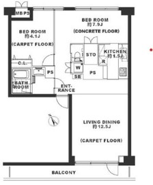 アーバンパーク溝の口 507 間取り図