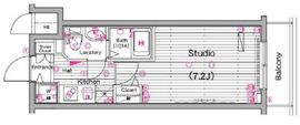 グランド・ガーラ横濱山下町 11階 間取り図