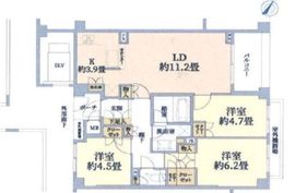 アルス文京目白台 2階 間取り図