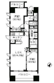 パークキューブ日本橋水天宮 905 間取り図