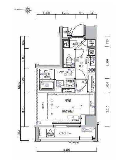 アルテシモソロ 11階 間取り図