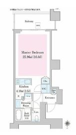 中野ステーションレジデンス 411 間取り図