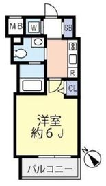 グランヴァン横濱反町 504 間取り図