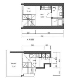 栖倭館 606 間取り図
