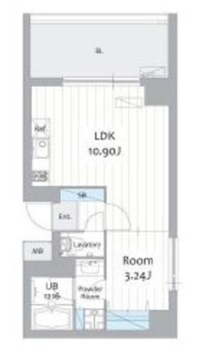 ラ フォンス 307 間取り図