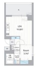 ラ フォンス 307 間取り図