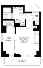 TAS田園調布レジデンス 205 間取り図