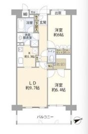 ルリエ大船 8階 間取り図