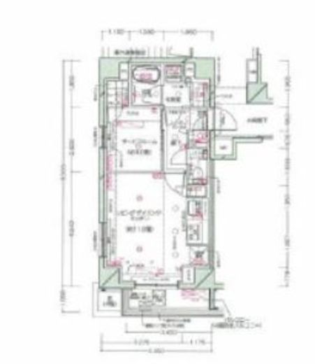 ピアース神楽坂HILLS 4階 間取り図