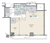 ワテラスタワーレジデンス 41階 間取り図