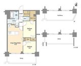 リバーレ鷺沼 404 間取り図