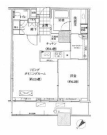ステーションガーデンタワー 27階 間取り図