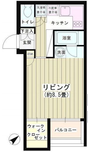 JOYCE山王 DE-402 間取り図