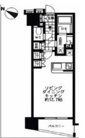 フォレシティ神田多町 4階 間取り図