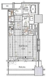 レグノ・セレーノ 4階 間取り図