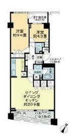 パークホームズ碑文谷ロジュマン 3階 間取り図