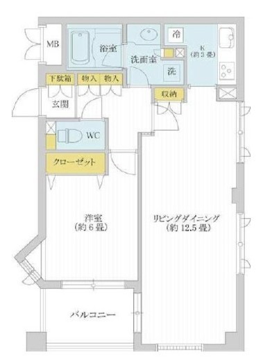 AZ小石川 305 間取り図