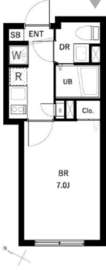 コンポジット品川戸越 202 間取り図