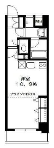 アールケープラザ横浜関内 3階 間取り図