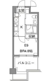 カスタリア中目黒 514 間取り図