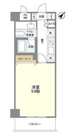 アンビエンテ横浜鴨居 506 間取り図