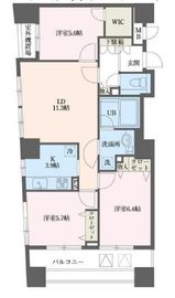 ドゥーエ横浜駅前 514 間取り図