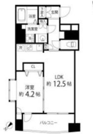レニール本駒込 501 間取り図