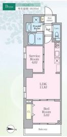 ロレーヌ東陽 502 間取り図